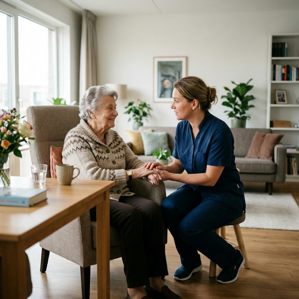 Persoonlijke thuiszorg aan huis